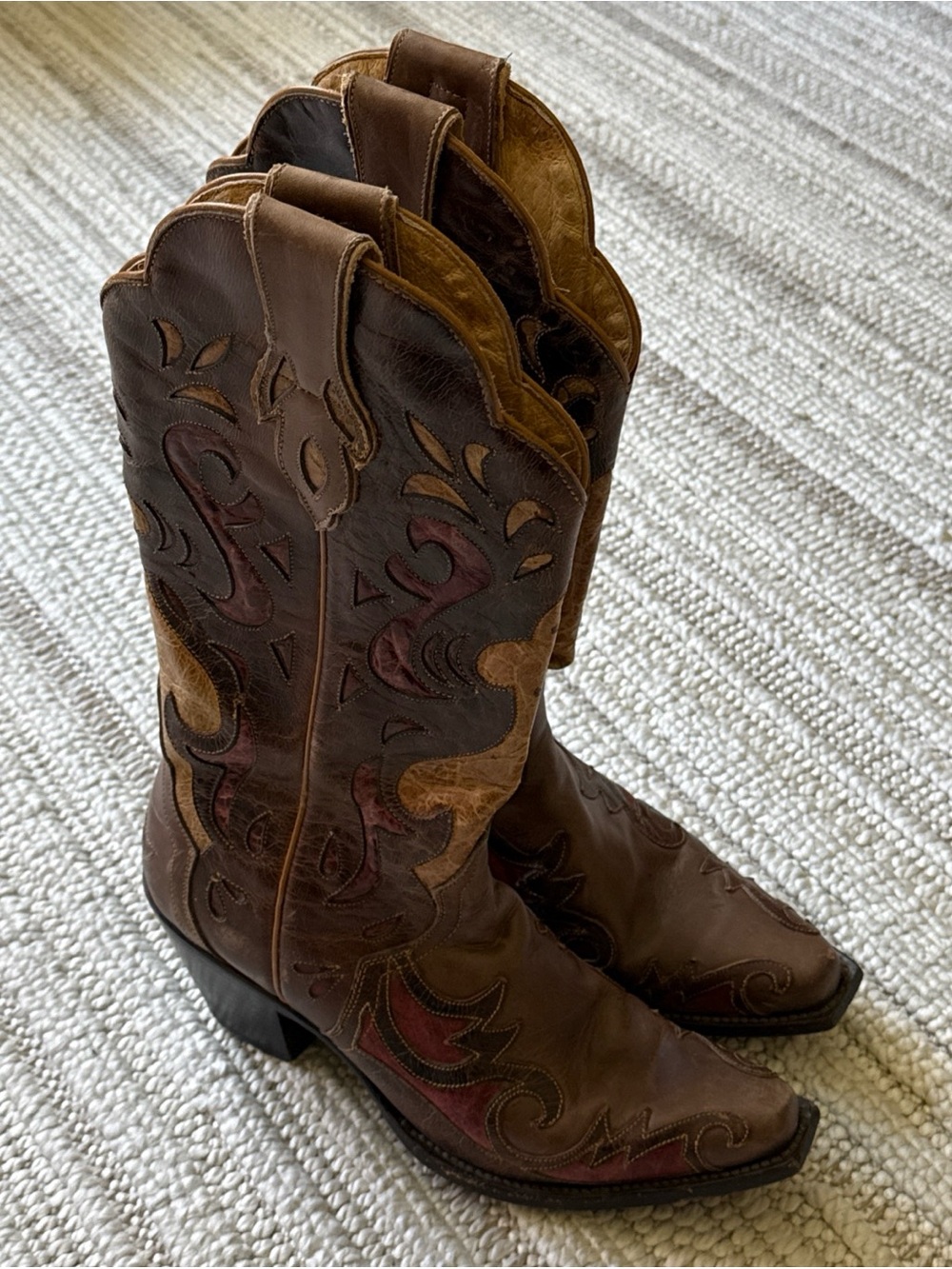 Sterling River SR230 Western Boots Women’s 9B (59070-4) Sr30 Heeled Boot Mexico